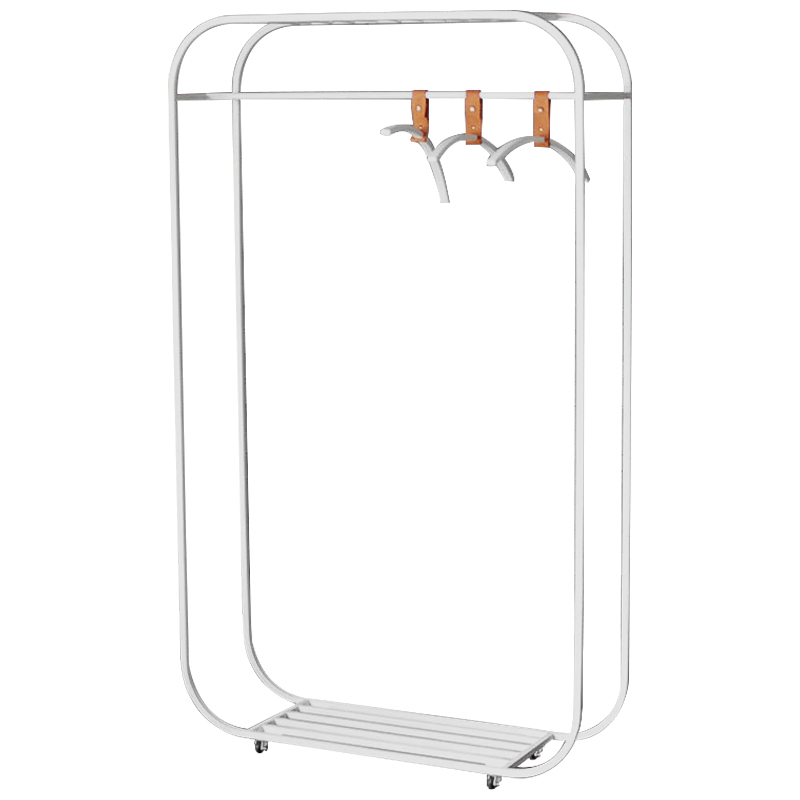 Рейл Ksawery Industrial Metal Rust Clothes Rail Белый Рейл Ksawery Industrial Metal Rust Clothes Rail Белый в Грозном | Loft Concept