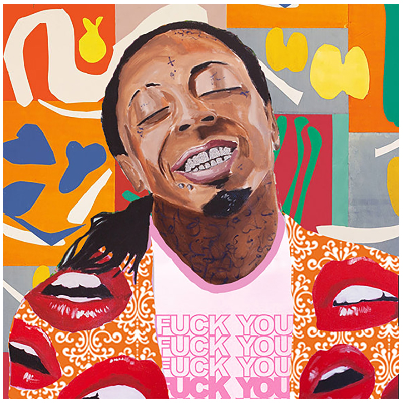 Картина Matisse Pink F#&K Weezy Мульти Картина Matisse Pink F#&K Weezy Мульти в Грозном | Loft Concept