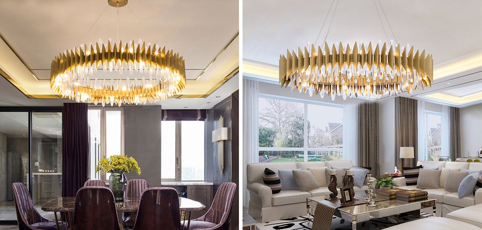 Подвесной светильник KEBO KING CHANDELIER Ring Подвесной светильник KEBO KING CHANDELIER Ring - Loft-Concept в Грозном
