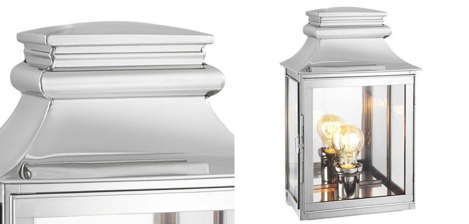 Бра Eichholtz Wall Lamp Primo L Nickel - Loft-Concept в Грозном