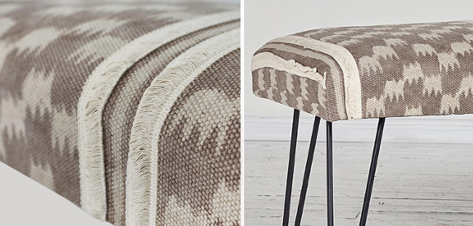 Оттоманка Beige Kilim Ornament Оттоманка Beige Kilim Ornament - Loft-Concept в Грозном