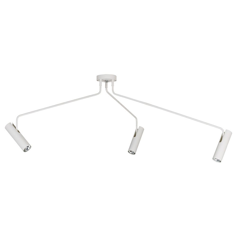 Потолочный светильник Tibo Branches Trumpet Tube white 3 Белый Потолочный светильник Tibo Branches Trumpet Tube white 3 Белый в Грозном | Loft Concept