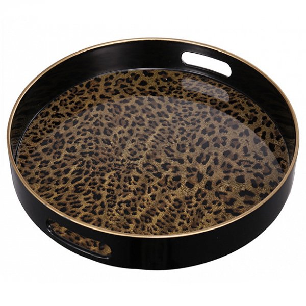 Поднос Leopard Коричневый Поднос Leopard Коричневый в Грозном | Loft Concept