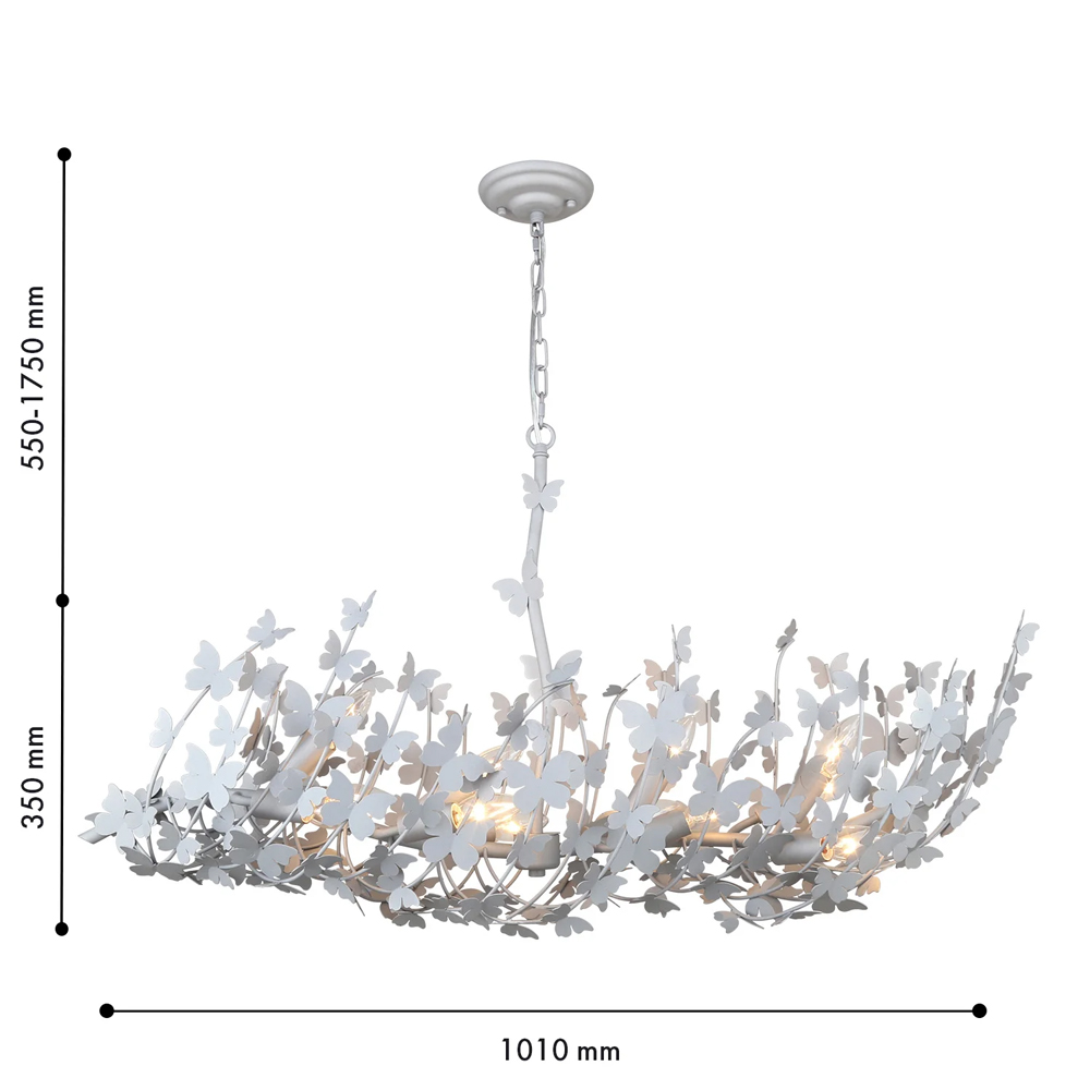 Люстра с абажуром оформленным в виде стаи бабочек Eternal Butterflies в Грозном