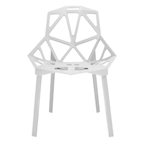 Дизайнерский стул CHAIR ONE white Белый Дизайнерский стул CHAIR ONE white Белый в Грозном | Loft Concept