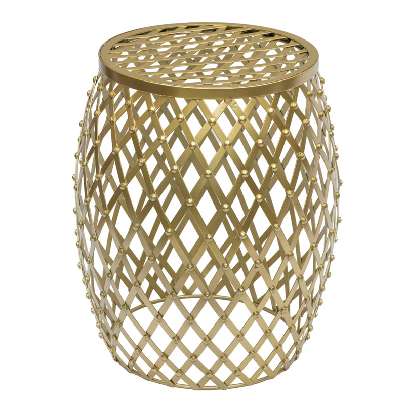 Табурет Stool Barrel Золотой Табурет Stool Barrel Золотой в Грозном | Loft Concept