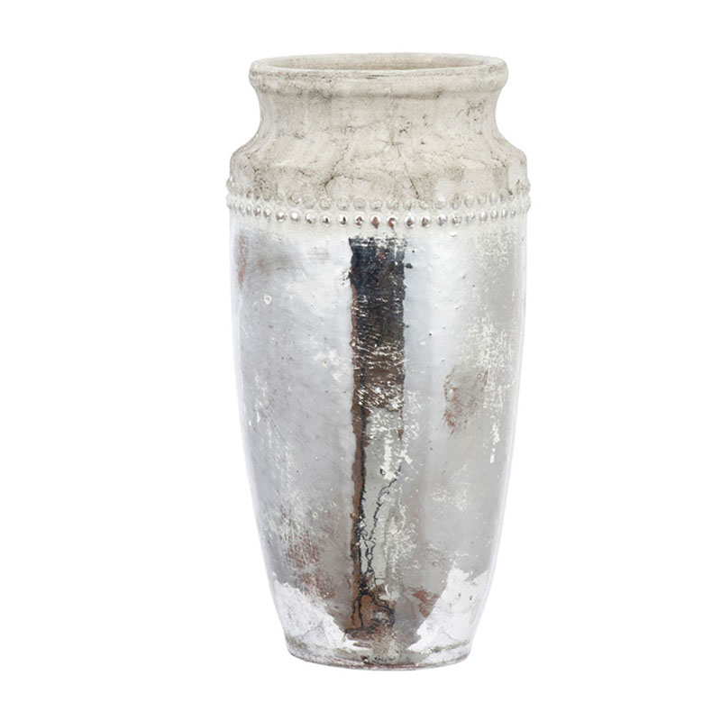 Ваза Vase Argenta silver 33 Серебряный Ваза Vase Argenta silver 33 Серебряный в Грозном | Loft Concept