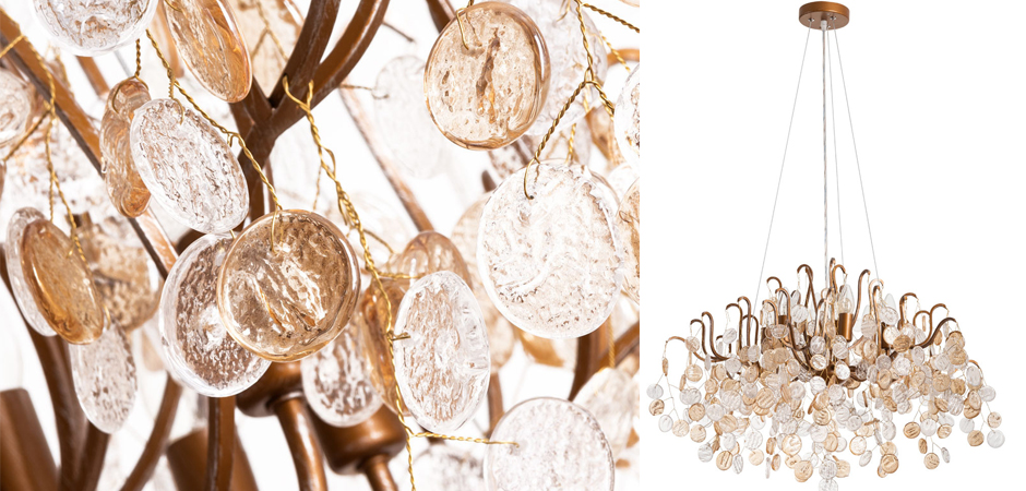 Люстра FAIRYTREE Chandelier Amber Pendants 80 Люстра FAIRYTREE Chandelier Amber Pendants 80 - Loft-Concept в Грозном