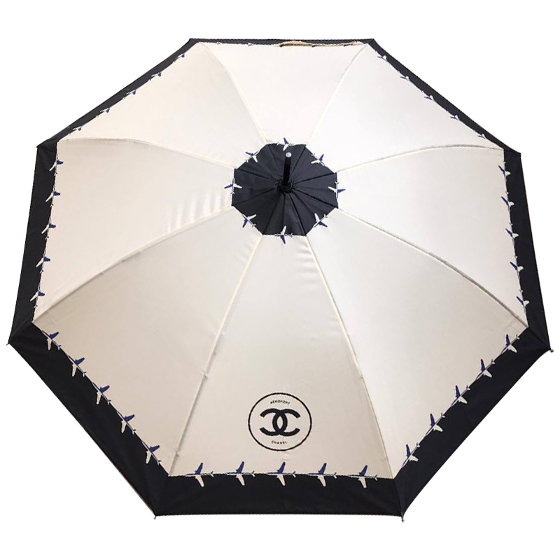 Зонт раскладной CHANEL дизайн 015 Бежевый цвет Бежевый Черный Коричневый Зонт раскладной CHANEL дизайн 015 Бежевый цвет Бежевый Черный Коричневый в Грозном | Loft Concept