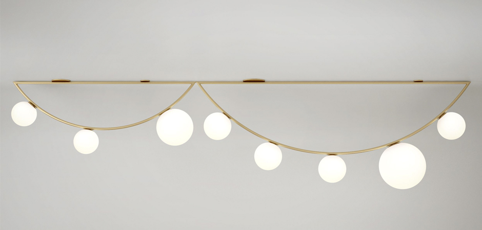 Потолочный светильник Atelier Areti Girlande Ceiling Crescent 5 Потолочный светильник Atelier Areti Girlande Ceiling Crescent 5 - Loft-Concept в Грозном