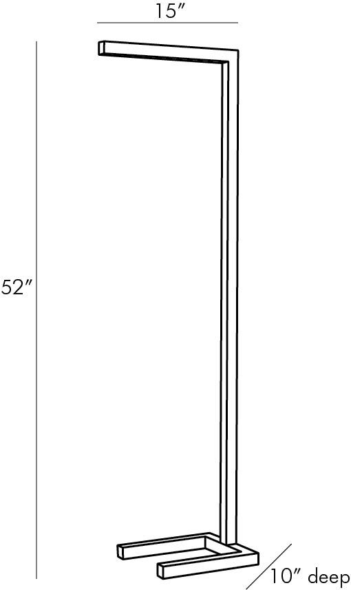 Торшер Arteriors SALFORD FLOOR LAMP Black Торшер Arteriors SALFORD FLOOR LAMP Black в Грозном