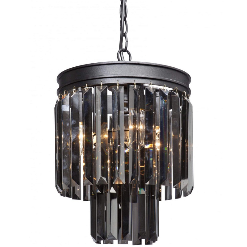 Светильник ODEON Smok Glass Pendant lamp Стекло Смок D 27 Черный матовый Светильник ODEON Smok Glass Pendant lamp Стекло Смок D 27 Черный матовый в Грозном | Loft Concept
