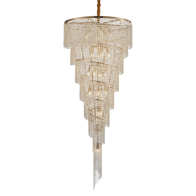 Хрустальная люстра Crystal Art Bronze D70 см Бронзовый Прозрачный Хрустальная люстра Crystal Art Bronze D70 см Бронзовый Прозрачный в Грозном | Loft Concept