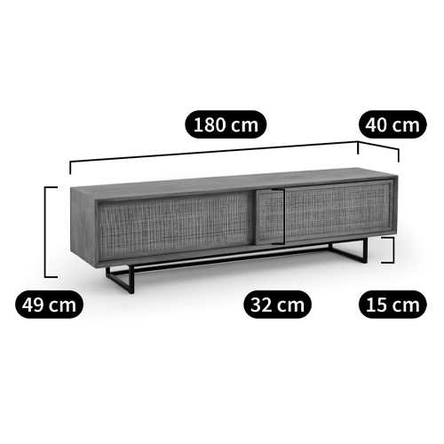 ТВ-тумба из массива тика Busto TV Stand ТВ-тумба из массива тика Busto TV Stand в Грозном