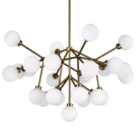 Люстра Tech Lighting Mara Chandelier Золотой Белый Люстра Tech Lighting Mara Chandelier Золотой Белый в Грозном | Loft Concept