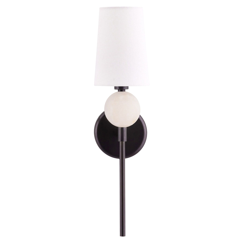 Бра Arteriors MENDEE SCONCE Черный Белый Бра Arteriors MENDEE SCONCE Черный Белый в Грозном | Loft Concept