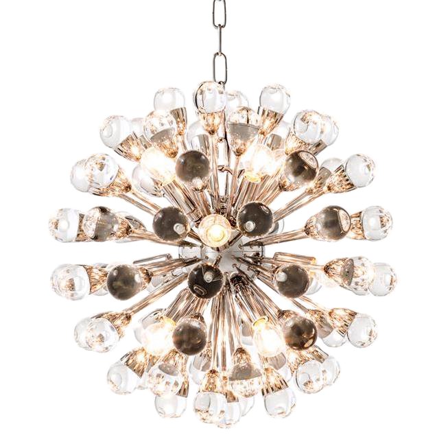 Люстра Chandelier Antares S Nickel Никель Прозрачный Люстра Chandelier Antares S Nickel Никель Прозрачный в Грозном | Loft Concept