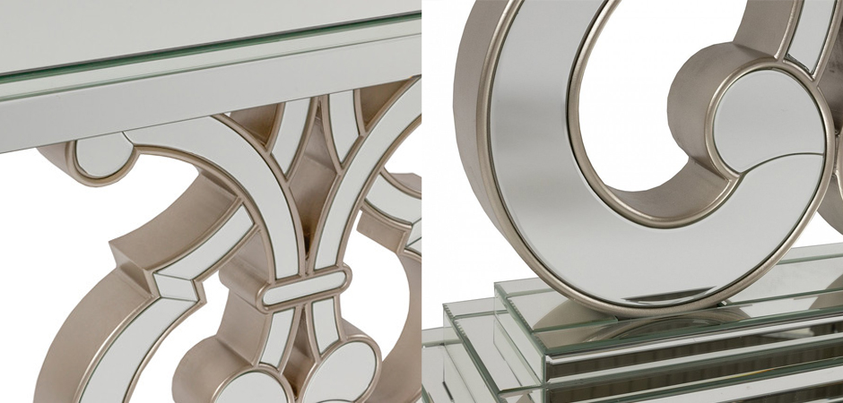 Консоль Mirrored Patterned Console Консоль Mirrored Patterned Console - Loft-Concept в Грозном