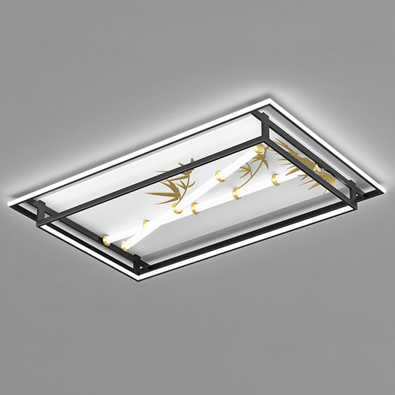 Потолочный Светильник в Японском стиле Бамбук Japanese Style Bamboo Ceiling Light Черный Золотой Белый Потолочный Светильник в Японском стиле Бамбук Japanese Style Bamboo Ceiling Light Черный Золотой Белый в Грозном | Loft Concept