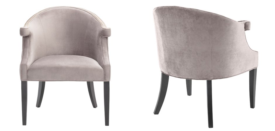 Кресло Eichholtz Chair Margaux taupe Кресло Eichholtz Chair Margaux taupe - Loft-Concept в Грозном