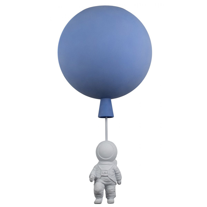 Потолочный светильник Cosmonaut blue ball Синий Потолочный светильник Cosmonaut blue ball Синий в Грозном | Loft Concept
