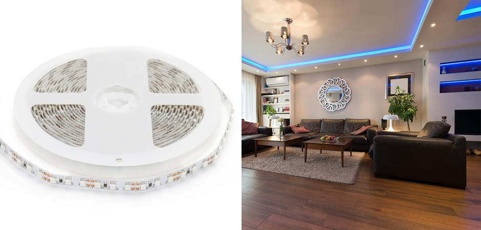 Светодиодная лента 9,6W/m 120LED/m 3528SMD синий 5M Светодиодная лента 9,6W/m 120LED/m 3528SMD синий 5M - Loft-Concept в Грозном