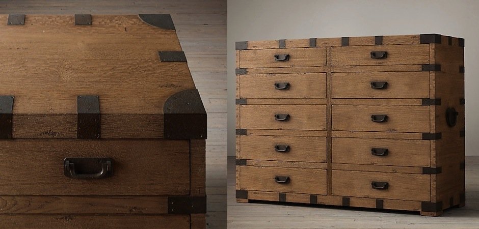 Комод в винтажном стиле Vintage Antique Oak Big Комод в винтажном стиле Vintage Antique Oak Big - Loft-Concept в Грозном