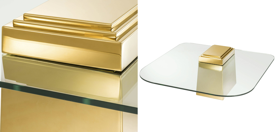 Кофейный стол Eichholtz Coffee Table Orient Gold Кофейный стол Eichholtz Coffee Table Orient Gold - Loft-Concept в Грозном