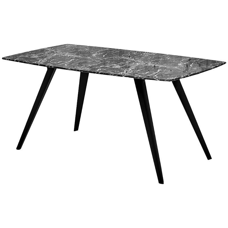 Обеденный стол Martan Table Черно-белый Черный Обеденный стол Martan Table Черно-белый Черный в Грозном | Loft Concept