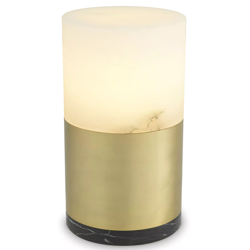 Настольная лампа Eichholtz Table Lamp McLean 20 cm Черный Латунь Бежевый Настольная лампа Eichholtz Table Lamp McLean 20 cm Черный Латунь Бежевый в Грозном | Loft Concept