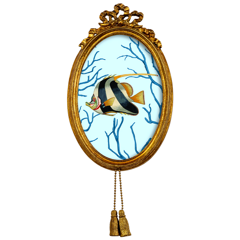 Постер Seashell Still Life с кисточками 2 Мульти Золотой Постер Seashell Still Life с кисточками 2 Мульти Золотой в Грозном | Loft Concept