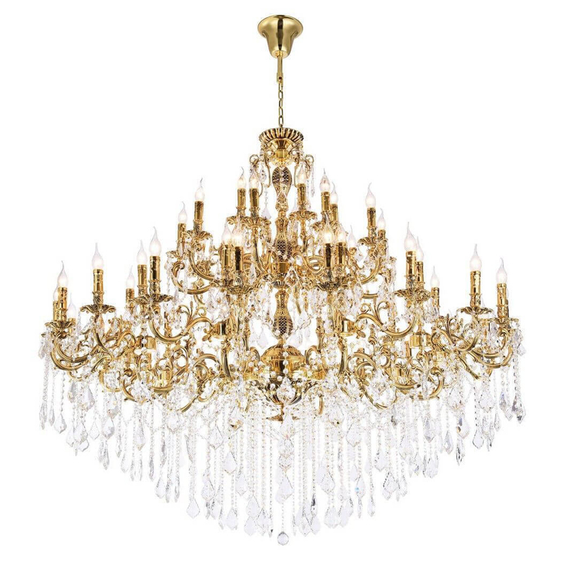 Люстра Stephanie Chandelier 167 Золотой Люстра Stephanie Chandelier 167 Золотой в Грозном | Loft Concept