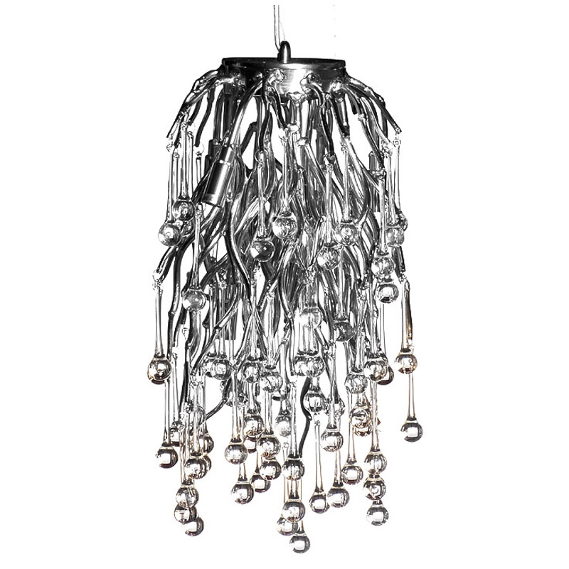 Подвесной светильник Droplet Chrome Hanging Lamp Золотой Шампань Подвесной светильник Droplet Chrome Hanging Lamp Золотой Шампань в Грозном | Loft Concept