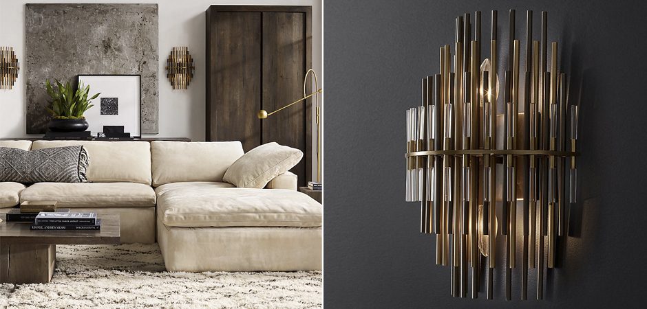 Бра Restoration Hardware Emile Sconce Бра Restoration Hardware Emile Sconce - Loft-Concept в Грозном