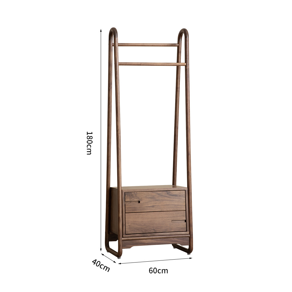 Вешалка деревянная с 2- мя ящиками Moon Walnut Furniture Вешалка деревянная с 2- мя ящиками Moon Walnut Furniture в Грозном