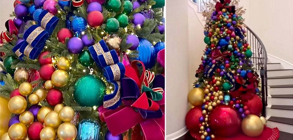 Дизайнерская Елка с Разноцветными шарами Christmas tree colorful balls Дизайнерская Елка с Разноцветными шарами Christmas tree colorful balls - Loft-Concept в Грозном