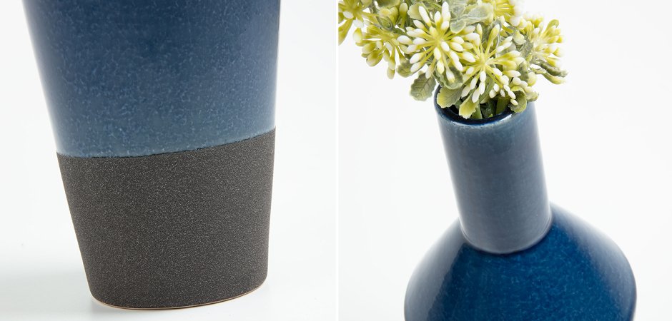 Ваза Blue Craquelure Ваза Blue Craquelure - Loft-Concept в Грозном
