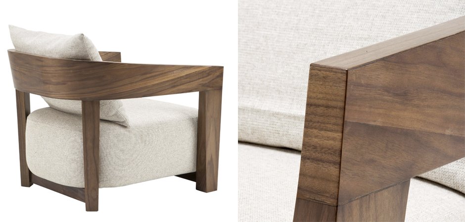 Кресло Eichholtz Chair Rubautelli Walnut Кресло Eichholtz Chair Rubautelli Walnut - Loft-Concept в Грозном
