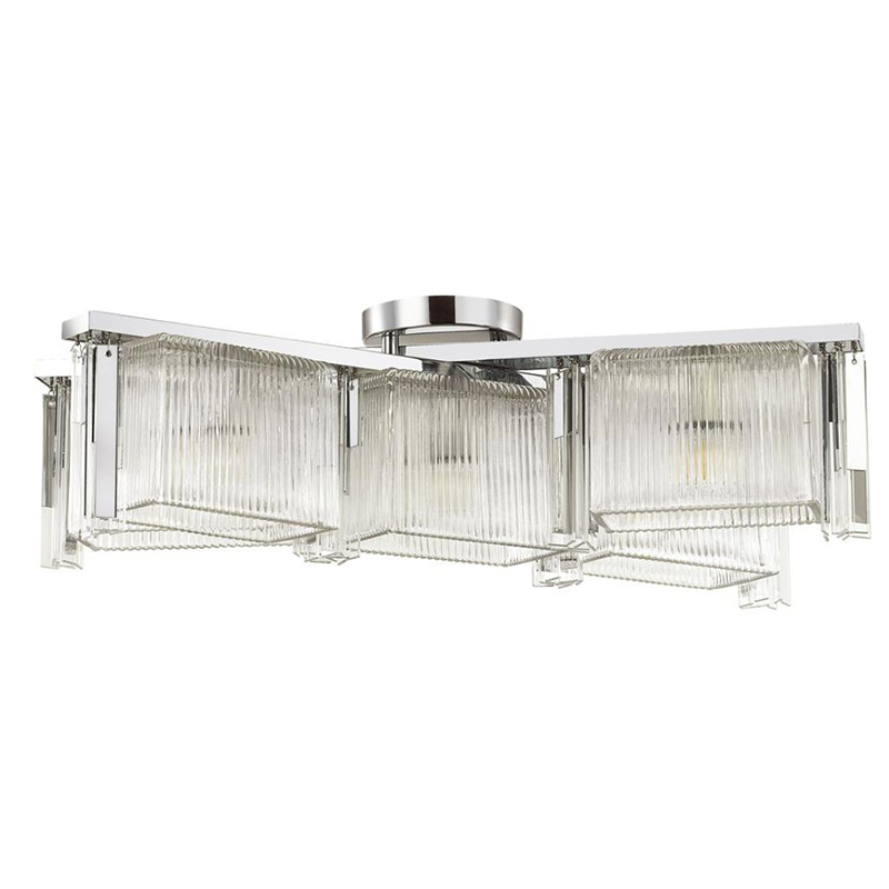 Люстра Madelen Chrome Chandelier 5 Хром Прозрачный (Transparent) Люстра Madelen Chrome Chandelier 5 Хром Прозрачный (Transparent) в Грозном | Loft Concept