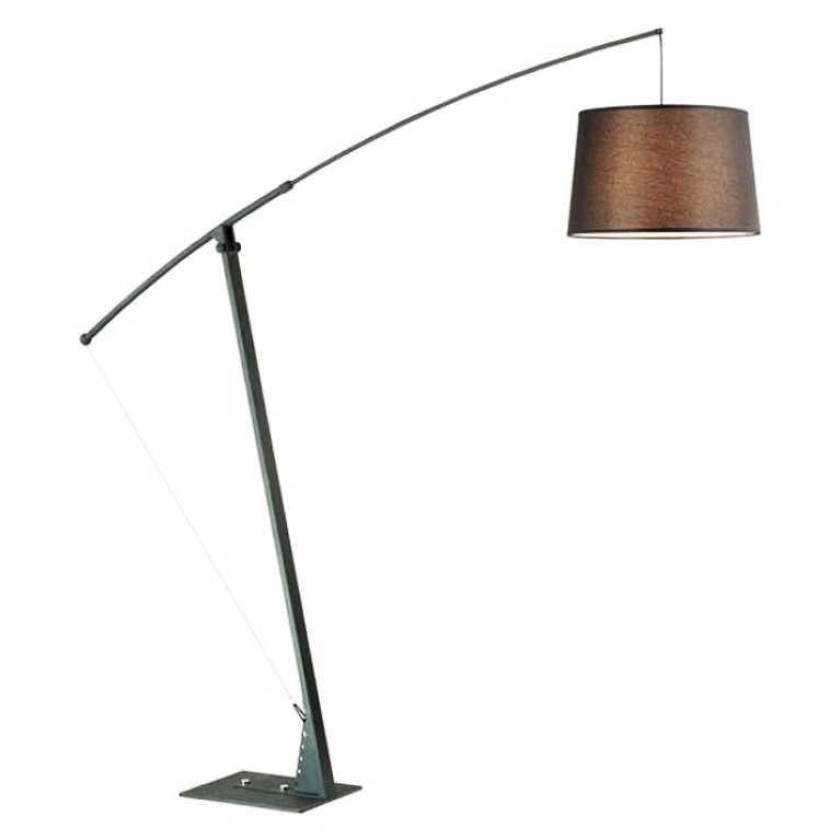 Торшер Floor Lamp Colin black Коричневый Торшер Floor Lamp Colin black Коричневый в Грозном | Loft Concept