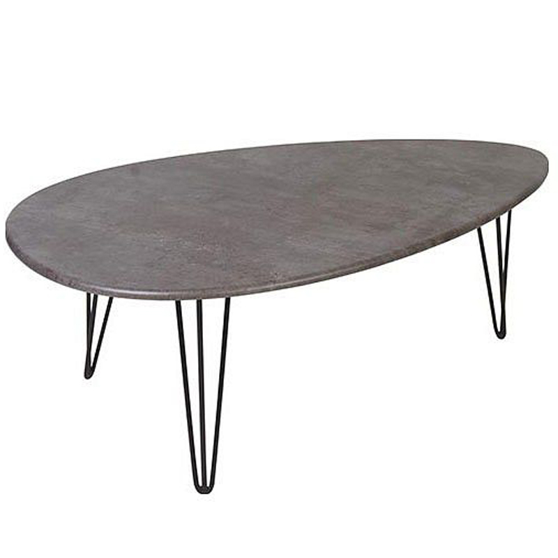 Кофейный стол Dorian Coffee Table gray Серый бетон Кофейный стол Dorian Coffee Table gray Серый бетон в Грозном | Loft Concept