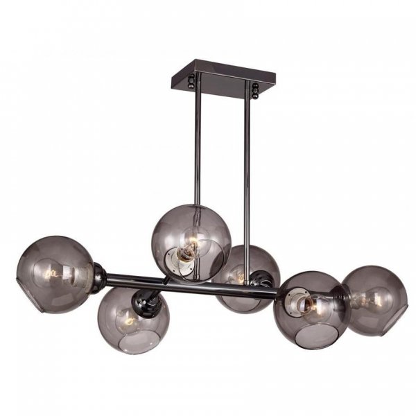 Люстра Glass Bubble Chandelier Black Черный Люстра Glass Bubble Chandelier Black Черный в Грозном | Loft Concept