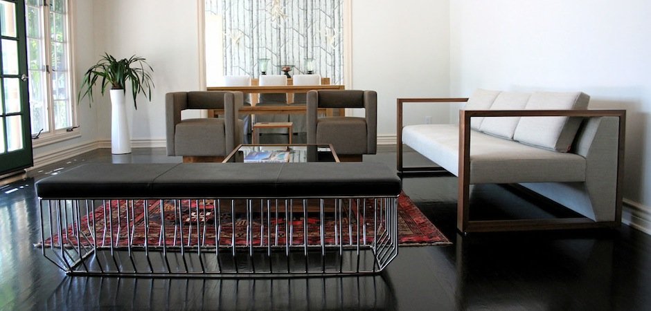 Банкетка Reza Feiz leather Bench Банкетка Reza Feiz leather Bench - Loft-Concept в Грозном