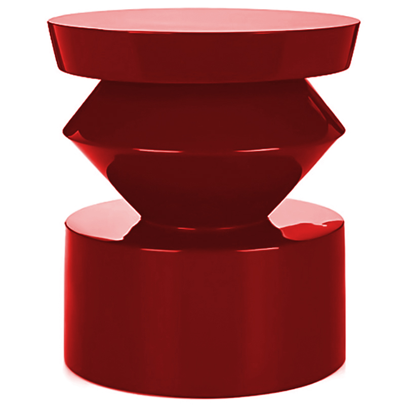 Приставной столик UMA SIDE TABLE Red Красный в Грозном | Loft Concept 