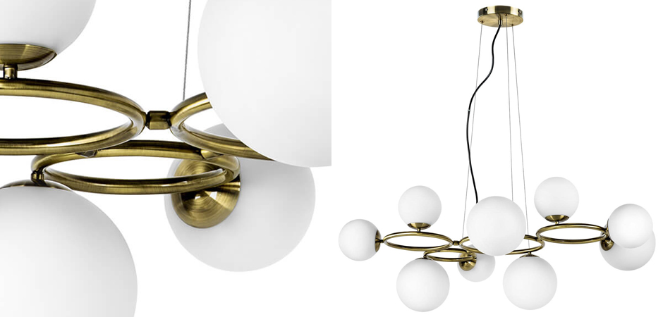 Люстра Bubbles on 4 Rings Chandelier Люстра Bubbles on 4 Rings Chandelier - Loft-Concept в Грозном