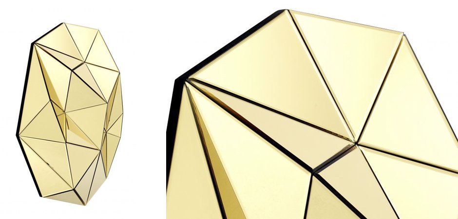 Зеркало Eichholtz Mirror Topanga Gold Зеркало Eichholtz Mirror Topanga Gold - Loft-Concept в Грозном