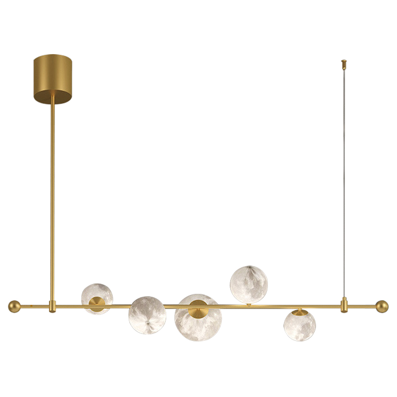 Светильник Tech Lighting Modern Rail Geometric Linear Suspension 5 Gold Белый Золотой Светильник Tech Lighting Modern Rail Geometric Linear Suspension 5 Gold Белый Золотой в Грозном | Loft Concept