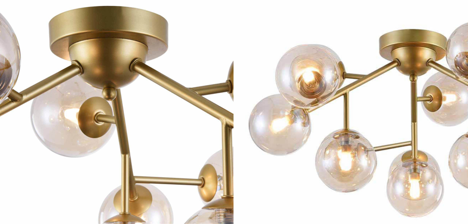 Потолочный Светильник Berries Chandelier Amber 60 Потолочный Светильник Berries Chandelier Amber 60 - Loft-Concept в Грозном
