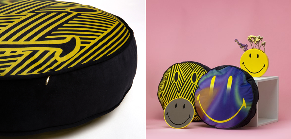 Подушка Zig-Zag Cushion Smiley Подушка Zig-Zag Cushion Smiley - Loft-Concept в Грозном