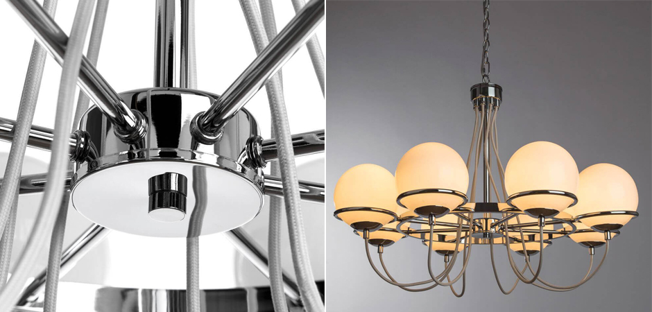 Люстра Melissa Chandelier Chromium Люстра Melissa Chandelier Chromium - Loft-Concept в Грозном